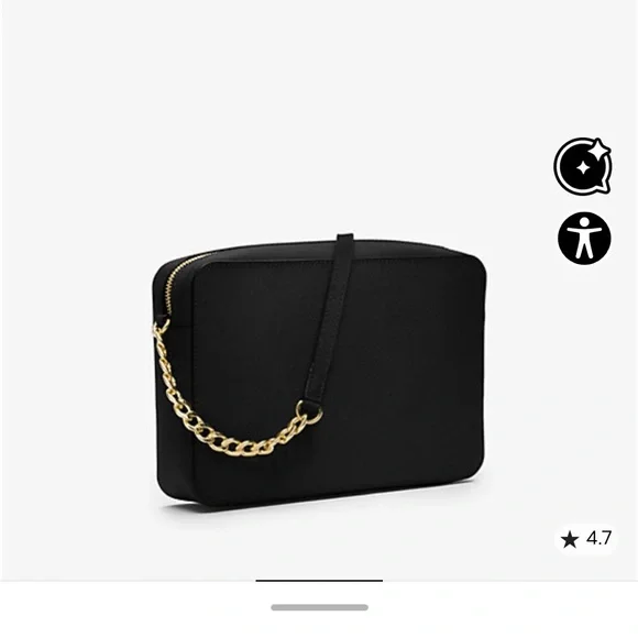 Michael Kors Black Crossbody Bag - Picture 8 of 10